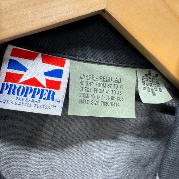 Propper BDU Shirt Mens Large Military Urban Camo Gray White Black Military NEW - Picture 4 of 7